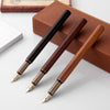 Offisupply™ - NEW Luxury Retro Wood wit Bronze Fountain Pen-  0.5mm