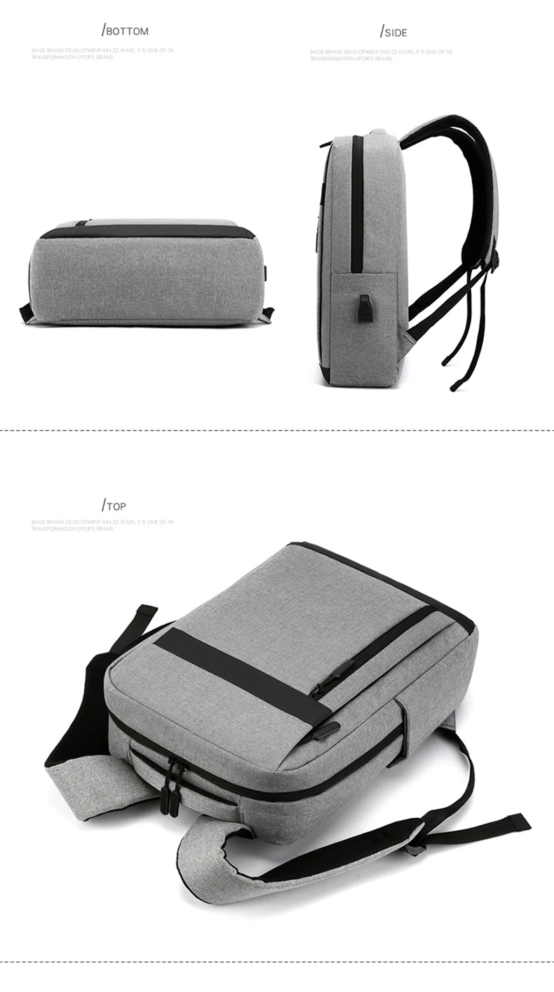 Offisupply™ - Multifunctional Waterproof Business Backpack / USB Charging Included