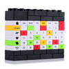 Offisupply™ - Lego-Style Desk Calendar Ideal for Offices