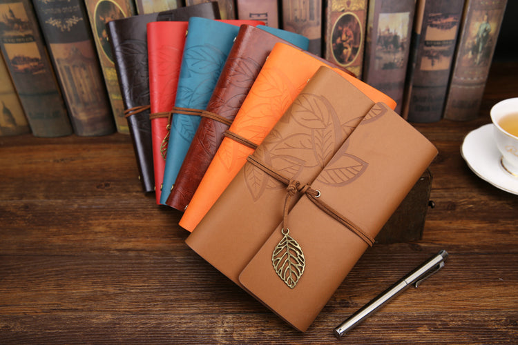 Offisupply™ - Vintage Travelers Notebook/Notepad with Leather Back