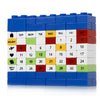 Offisupply™ - Lego-Style Desk Calendar Ideal for Offices