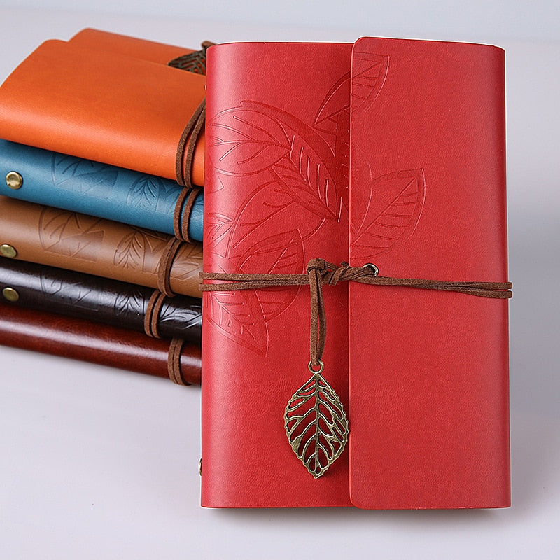 Offisupply™ - Vintage Travelers Notebook/Notepad with Leather Back