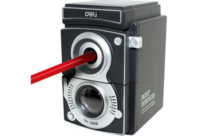 Offisupply™ - Pencil Sharpener that Looks Like a Retro Camera!