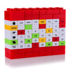 Offisupply™ - Lego-Style Desk Calendar Ideal for Offices