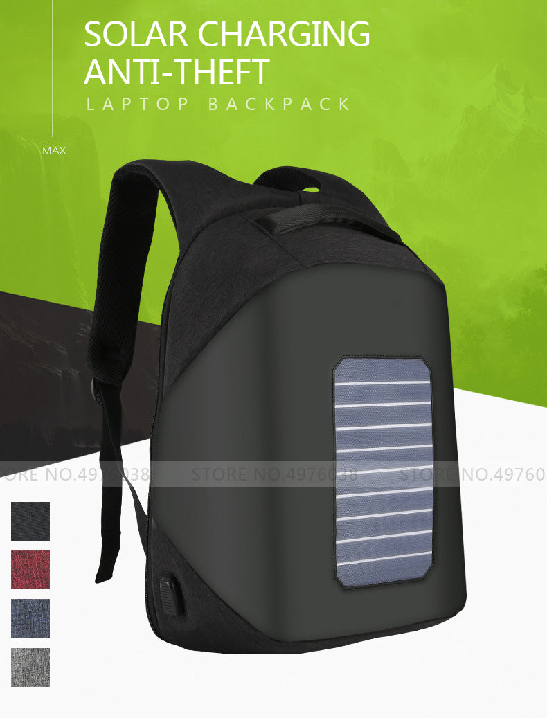 Offisupply™ - 10W Solar Powered Backpack with USB charging