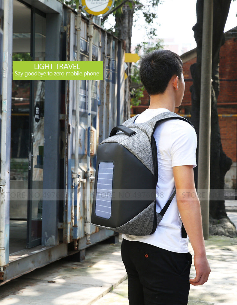 Offisupply™ - 10W Solar Powered Backpack with USB charging