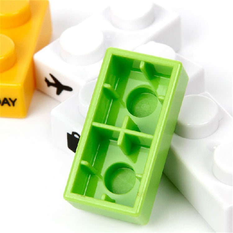 Offisupply™ - Lego-Style Desk Calendar Ideal for Offices