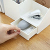 Offisupply™ - Creative Desk Organizer/Pen Holder/Storage with Drawer and Adjustable Side Compartment