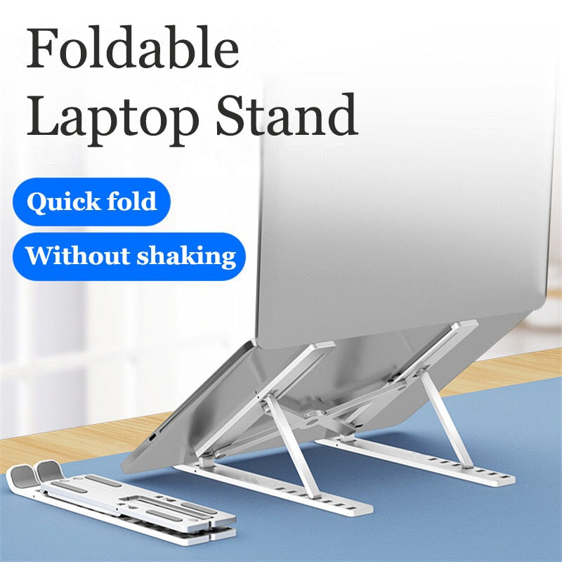 Offisupply™ - Foldable Laptop Stand For Apple, Lenovo, and Samsung