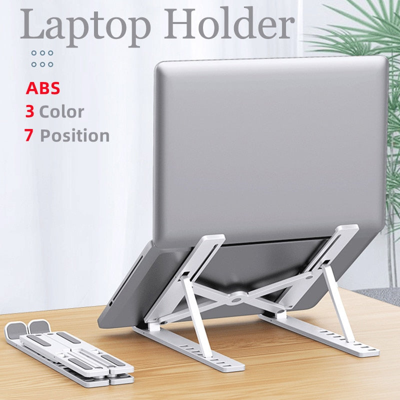 Offisupply™ - Foldable Laptop Stand For Apple, Lenovo, and Samsung